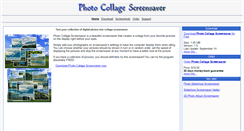 Desktop Screenshot of photo-collage-screensaver.com