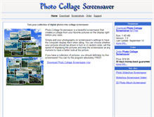 Tablet Screenshot of photo-collage-screensaver.com